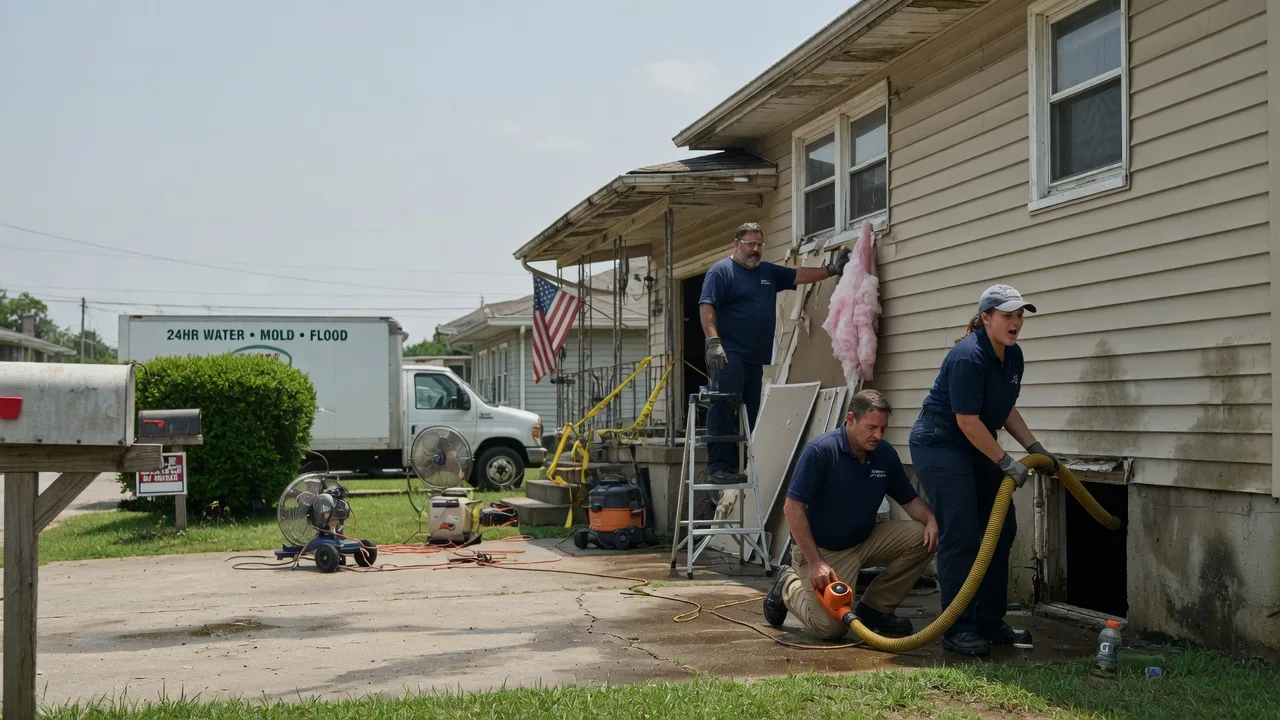 Water Damage Repair in Rice, VA near me